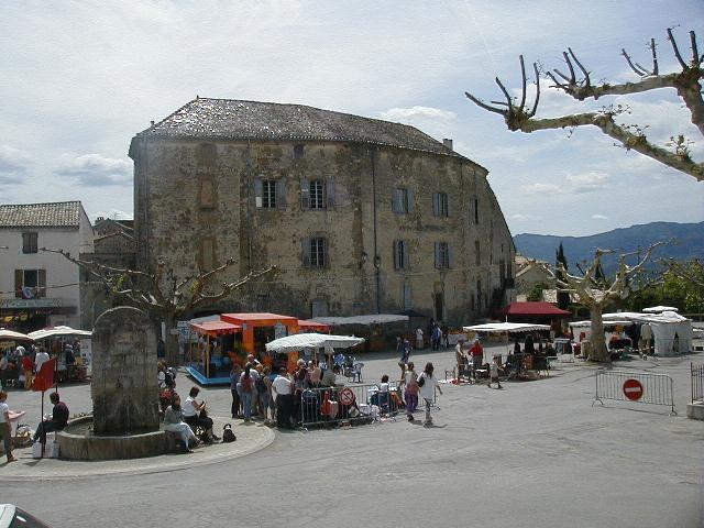 Château de Rosans vu du côté nord